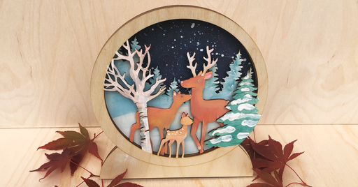 3d Deer Art Kit
