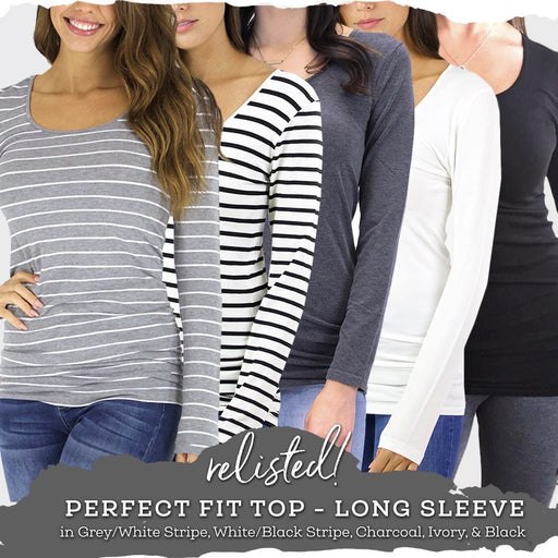 Perfect Fit top long sleeve