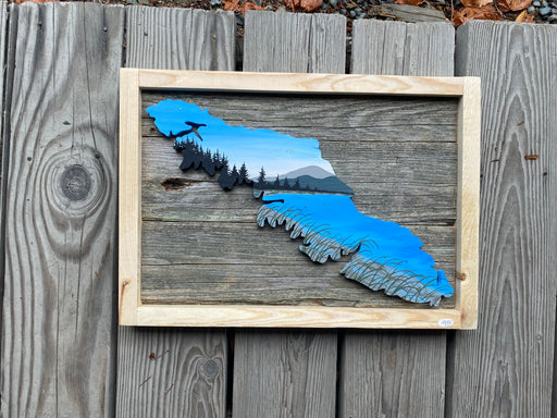 Vancouver Island Handpainted Cutout Signs