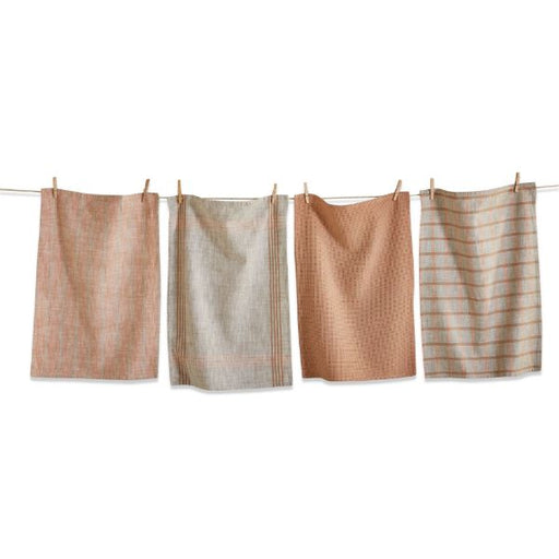 Blush Canyon Woven Dishtowel Set/4