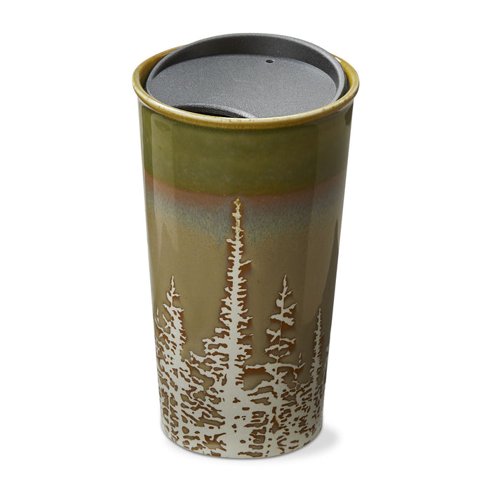 Wilde Pine Trees Travel Mug