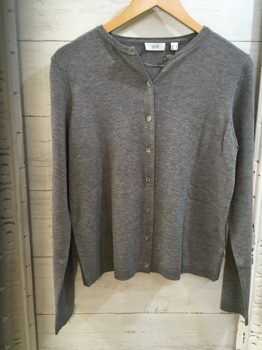 Bobbi Cardigan Grey Melange