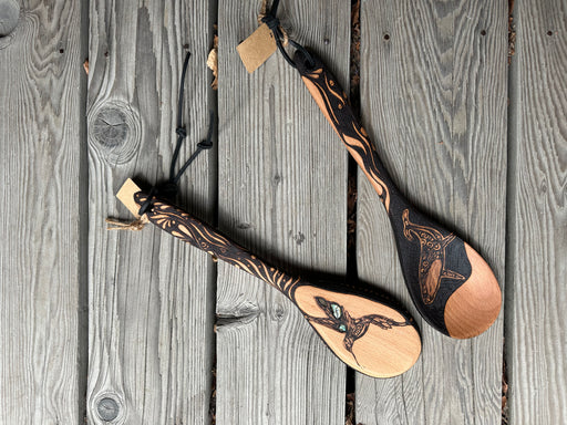 Pyrography Wood Art Spoons