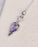 Silver Double-Side Heart Necklace – Freshwater Pearl & Resin
