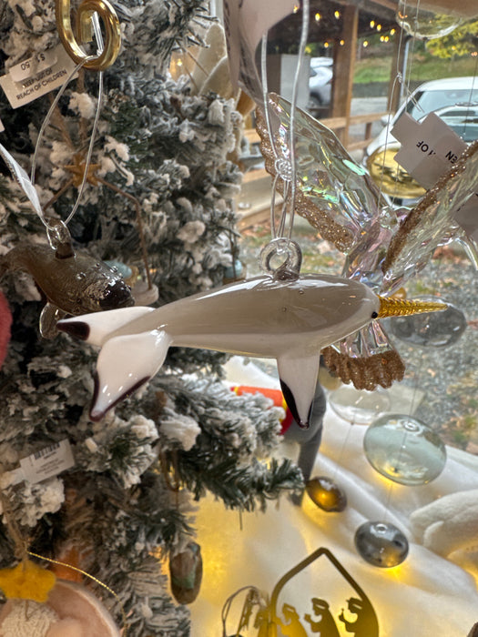 9780 Glass Sea Life Ornament