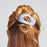 Recycled Plastic Medium Flat Cloud Clip - Hydrangea Breeze