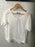 Short Sleeve V-Neck Linen Top 4787