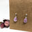 Pink Sapphire - Linnaea Earrings