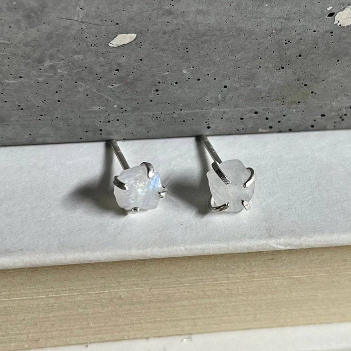 Mineral Studs | Moonstone