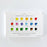 Watercolor paint set 18 colors with brush
