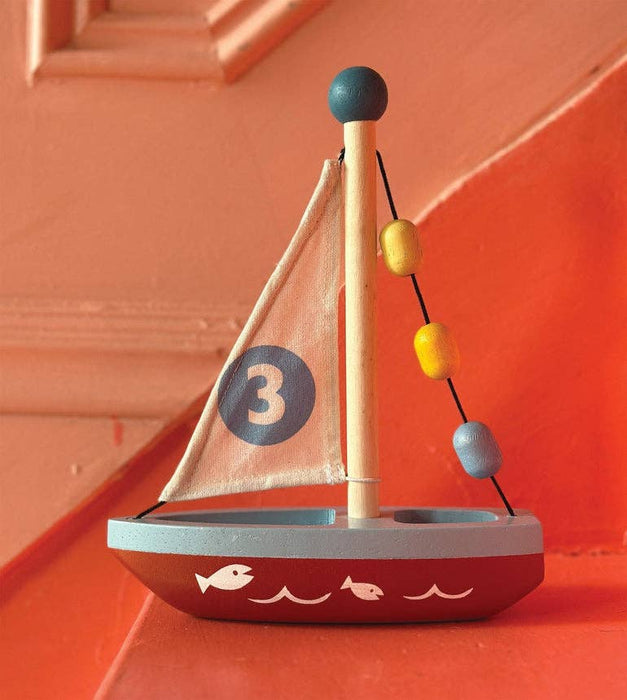 Mentari Toys | Wooden Sailing Boat