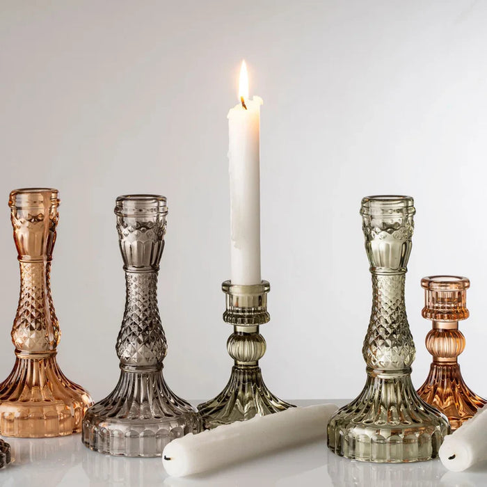 Palazzo Glass Candle Holder