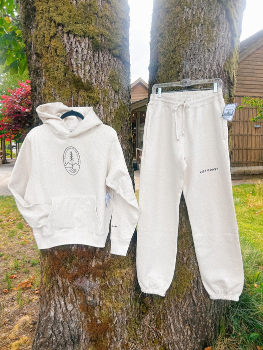 Ivory Speckle West Coast Sweatpants
