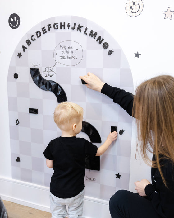 MEGA Magic Playwall - Arch Magnetic Wall Decal for Kids