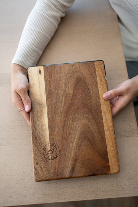 Wood Resin Date Night Cheese Charcuterie Board - NO TARIFFS!