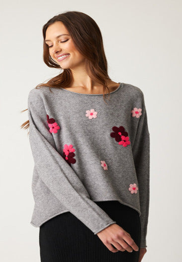 Floral Sweater