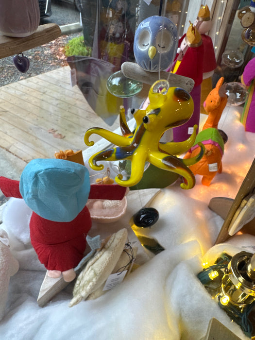 9780 Glass Sea Life Ornament