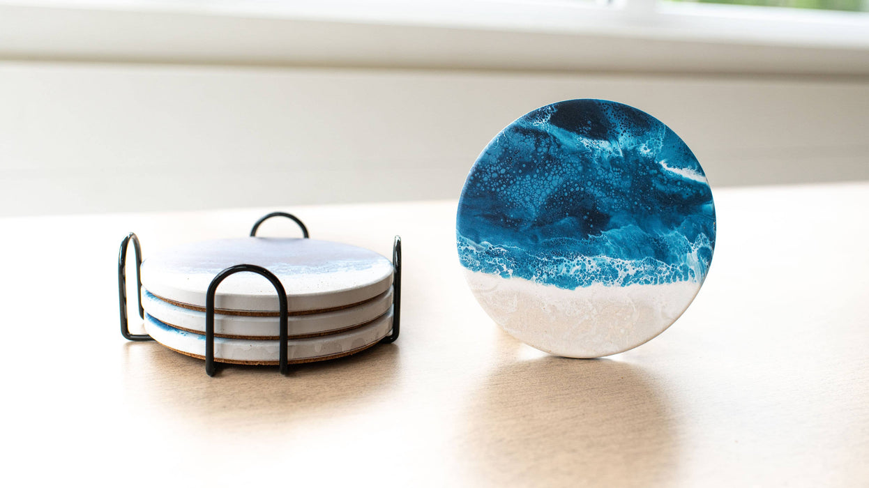 Ceramic Coasters (set of 4) - NO TARIFFS!
