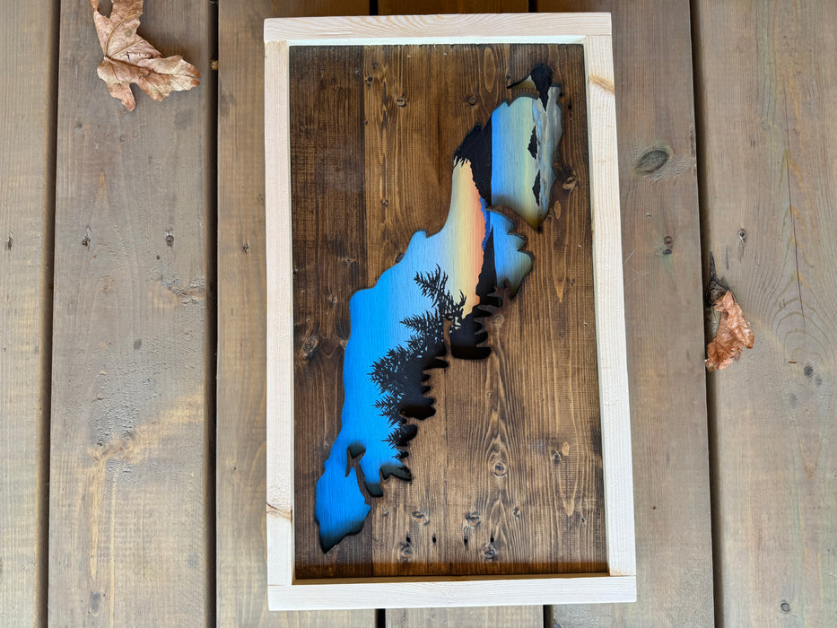 Vancouver Island Handpainted Cutout Signs