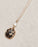 Gold Pearl Sand Dollar Beach Pendant Necklace