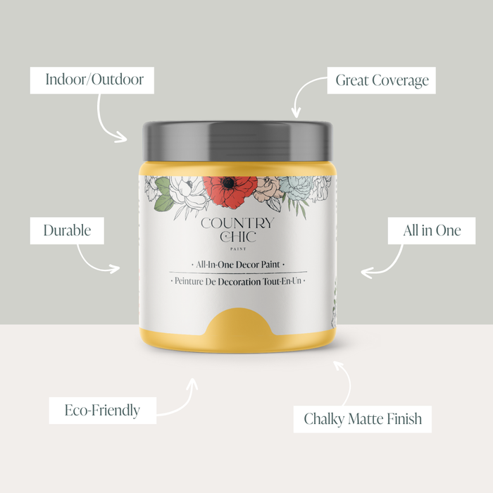 Yellow Wellies -Chalk Style Paint for Furniture & Home Decor