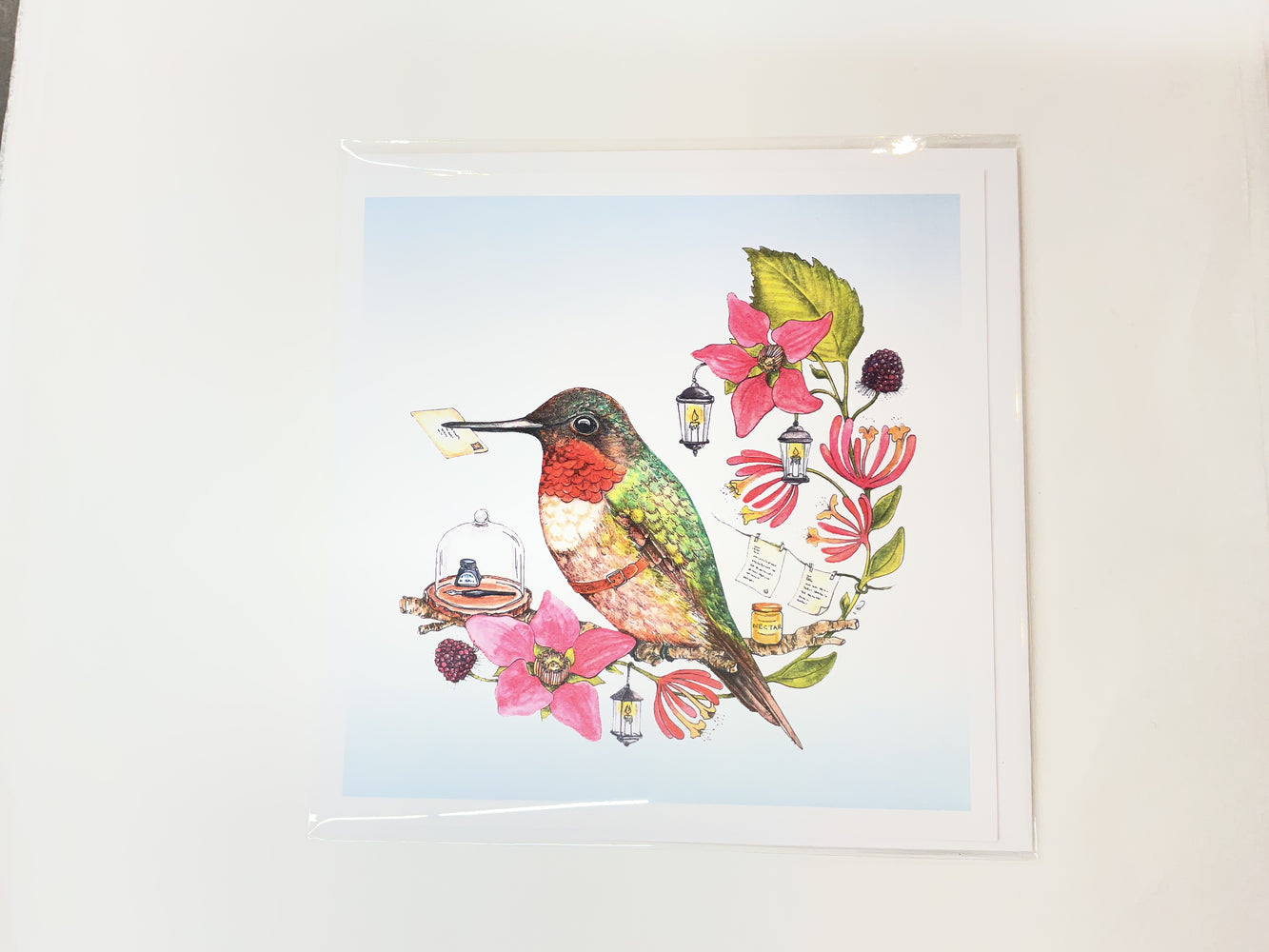 Harriet the Hummingbird Card