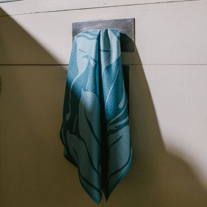 Ulu Quick-Dry Kitchen Towel - Lagoon