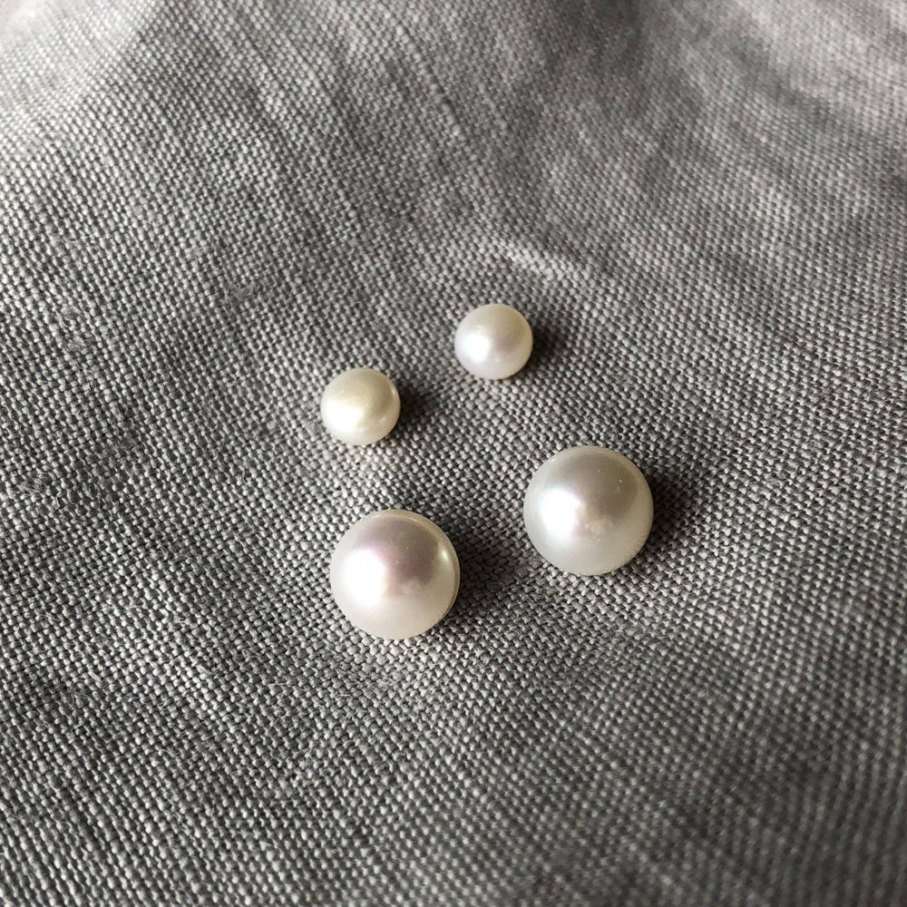 Pearl Studs | Cream