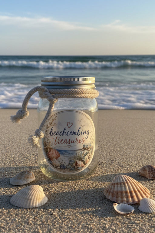 Beachcombing Treasures Jar