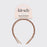 Recycled Plastic Zig Zag Headband 2pc - Neutral