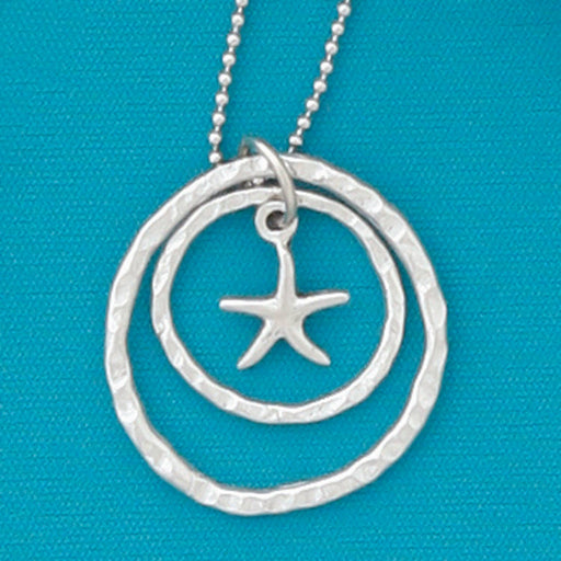 Seastar Dbl Hoop Necklace Chain