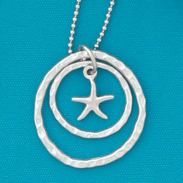 Seastar Dbl Hoop Necklace Chain