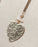 Keshi Pearl Large Heart Pendant Necklace