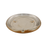 Glass Candle Plate | Bronze