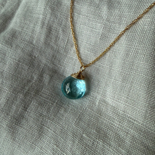 Ava Necklace | Peridot Quartz