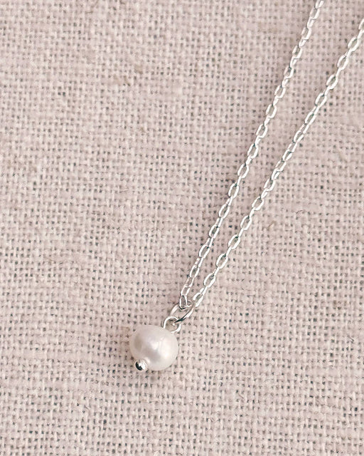 Little Freshwater Pearl Charm Necklace