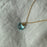 Ava Necklace | Peridot Quartz