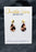 "Genevieve"-Tortoise Shell Teardrop earrings-Hypoallergenic