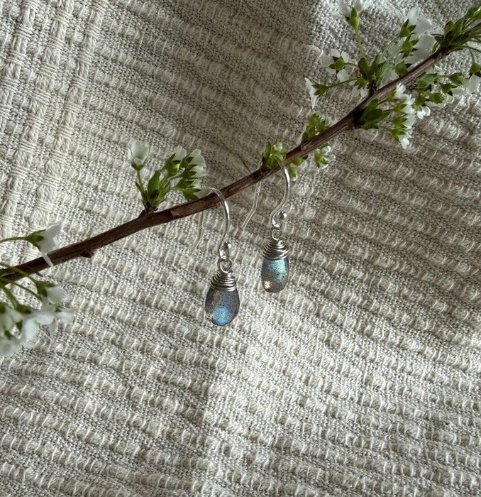 Ava Earrings | Labradorite