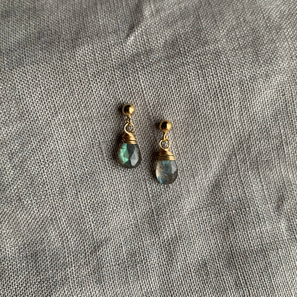 Labradorite - Linnaea Earrings