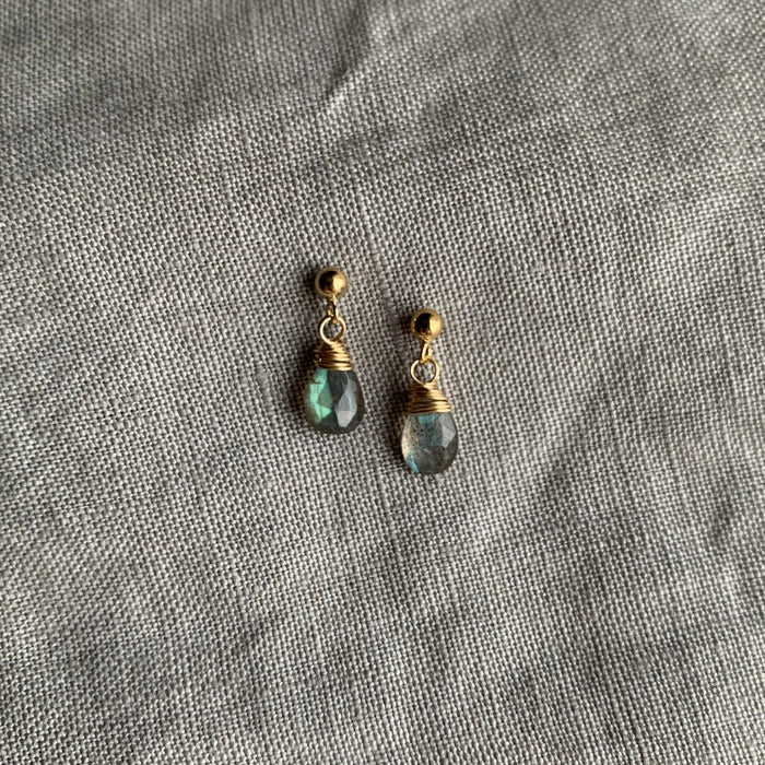 Labradorite - Linnaea Earrings