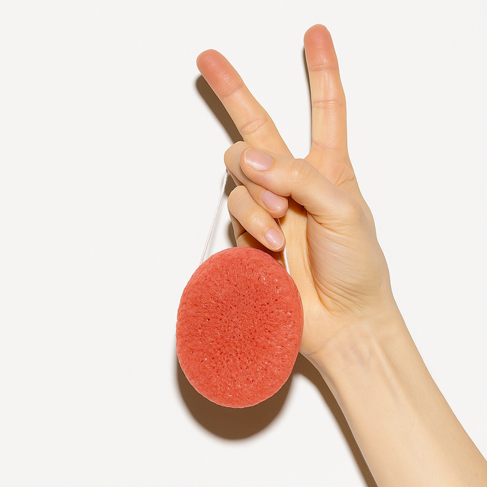 Wildpier™ French Pink Clay Konjac Sponge