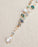 Gold Pearl & Mixed Stone Beaded Drop Necklace
