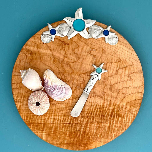 Shells Seaglass Round Board