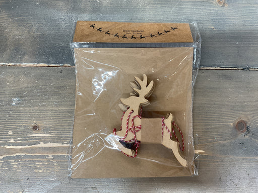 Laser Cut Reindeer Garland 7927