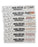 Peel & Stick Fabric Wall Stickers - Affirmation Candy Hearts (Muted)