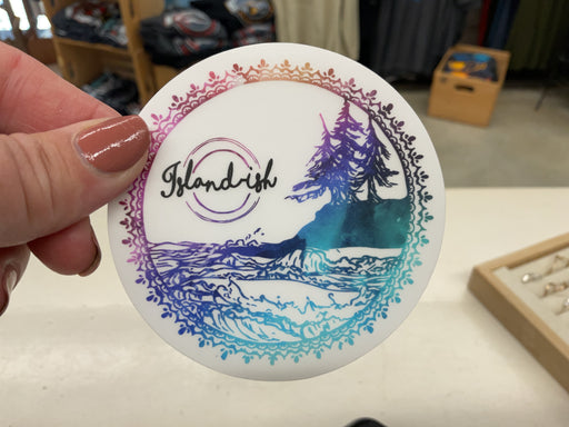 Island-ish Sticker