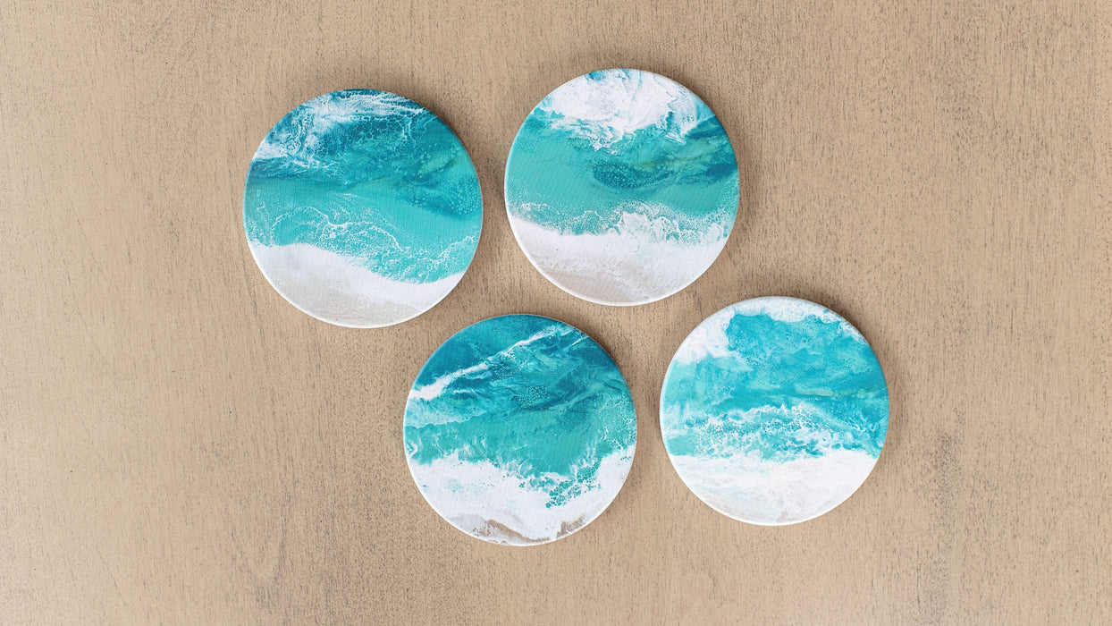 Ceramic Coasters (set of 4) - NO TARIFFS!