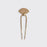 Metal Clam Shell French Hair Pin - Gold