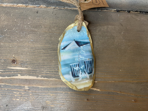 Oyster Beach chair Scene Ornament 46700410C